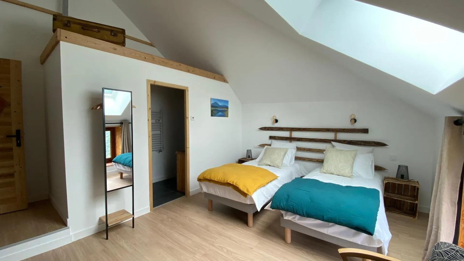 Bed and Breakfast Le Couleau à Châteauroux-les-Alpes Couette-café